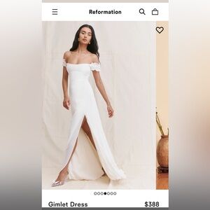 Reformation gimlet dress NWT size 4